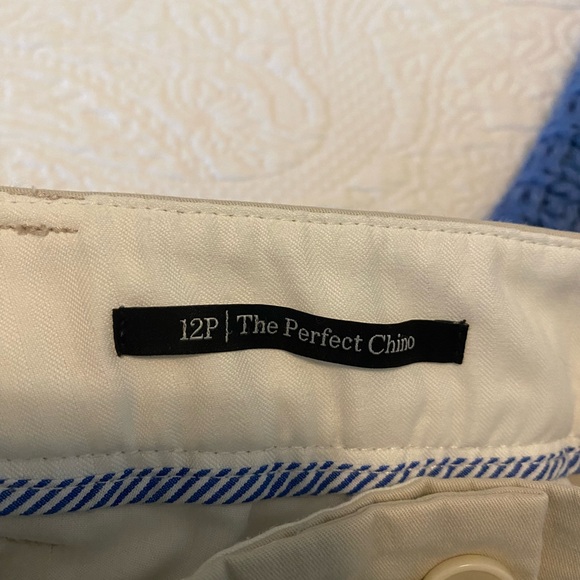 Talbot’s The Perfect Chino Tan Beige Khaki Pants- size 12p - Picture 7 of 10